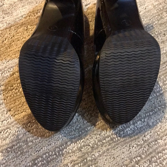 Black platform high heels - Picture 5 of 5